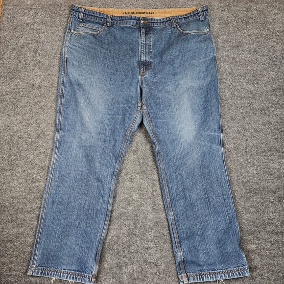 Duluth Trading Co Other - Duluth Trading Flex Ballroom Jeans Men's 48x32(30) Denim‎ Straight Leg Dark Wash